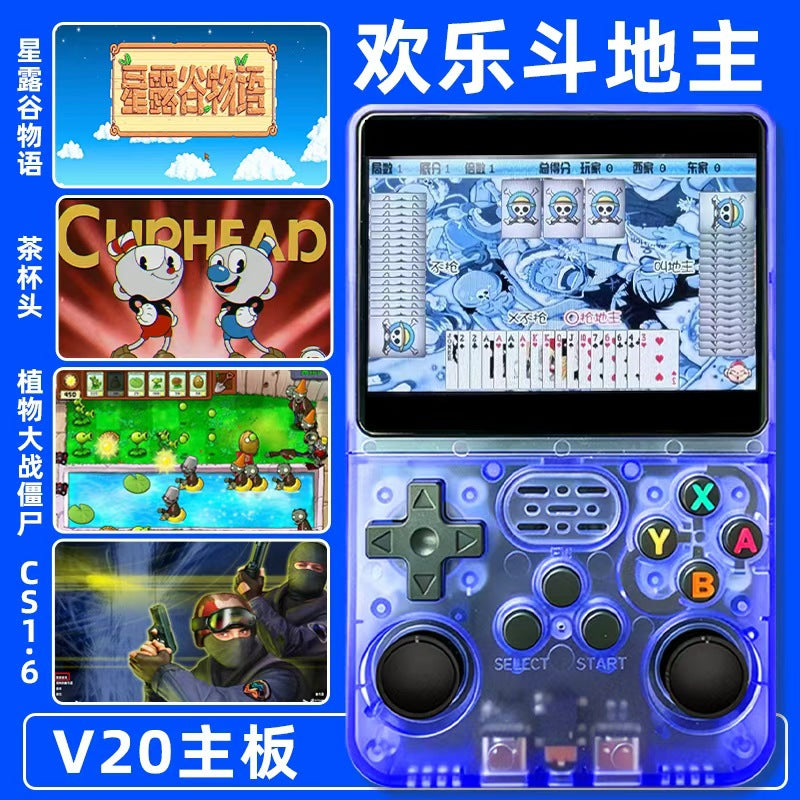 Cross-Border R36S Open-Source Handheld Psp Game Console Arkos System 1Gb Ram Ported Games Rk3326