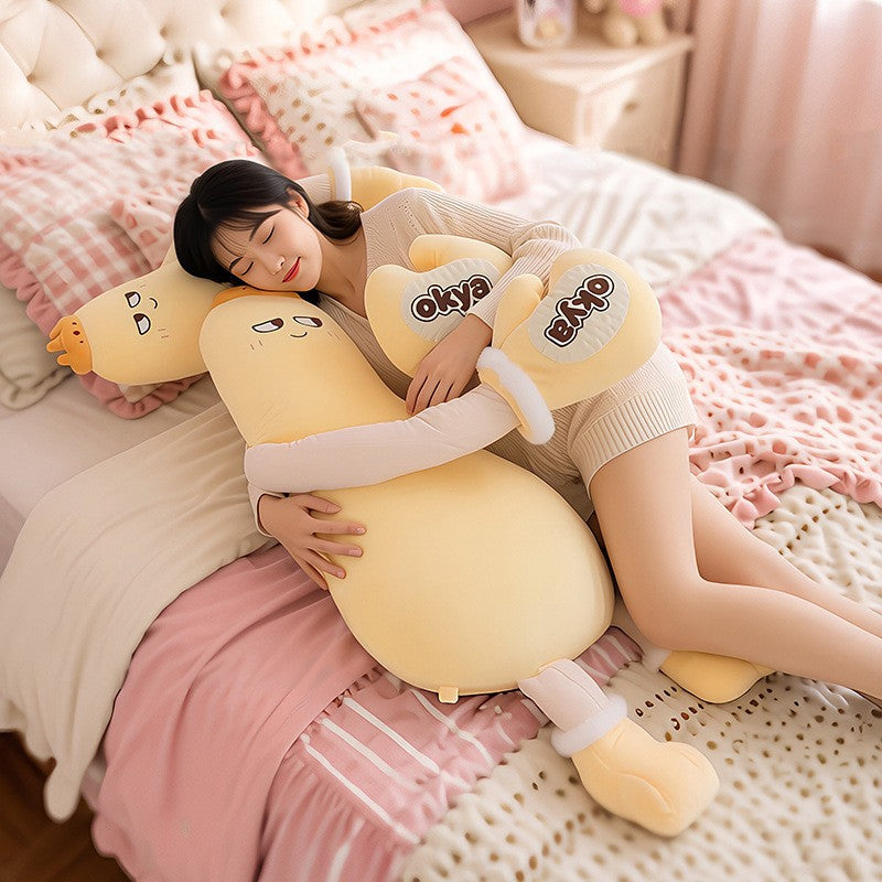 Mango King's Sleep Aid Pillow For Girls To Hold Between Their Legs, Adult And Pregnant Women's Comfort Doll For Sleeping