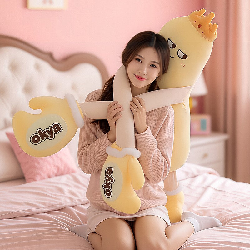 Mango King's Sleep Aid Pillow For Girls To Hold Between Their Legs, Adult And Pregnant Women's Comfort Doll For Sleeping